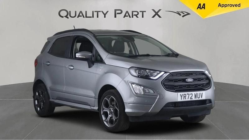 Silver Used 2022 Ford Ecosport ST-Line SUV | £9,875 (Good price) - Image 1/4