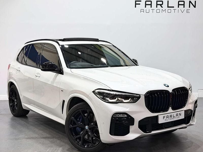 White Used 2019 BMW X5 M Sport SUV | £36,450 (Good price) - Image 1/4