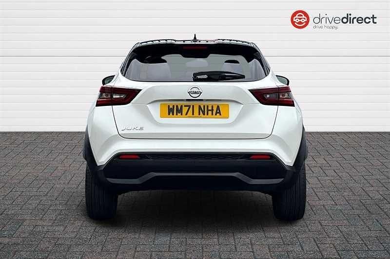 Used Nissan Juke Tekna 117 HP (86 kW) 2022 White SUV