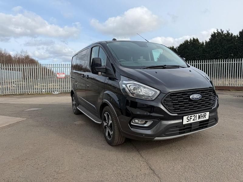 Used Ford Transit Custom Active 170 HP (125 kW) 2021 Black Van