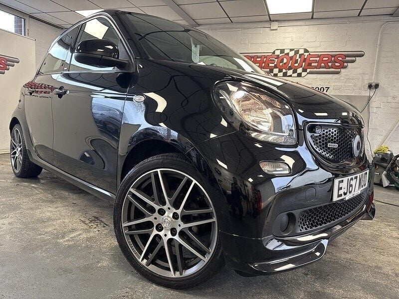 Black Used 2017 Smart ForFour Brabus Hatchback | £10,000 (Fair price) - Image 1/2