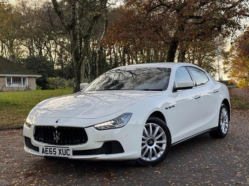 White Used 2015 Maserati Ghibli Sedan | £14,985 (Fair price) - Image 1/4