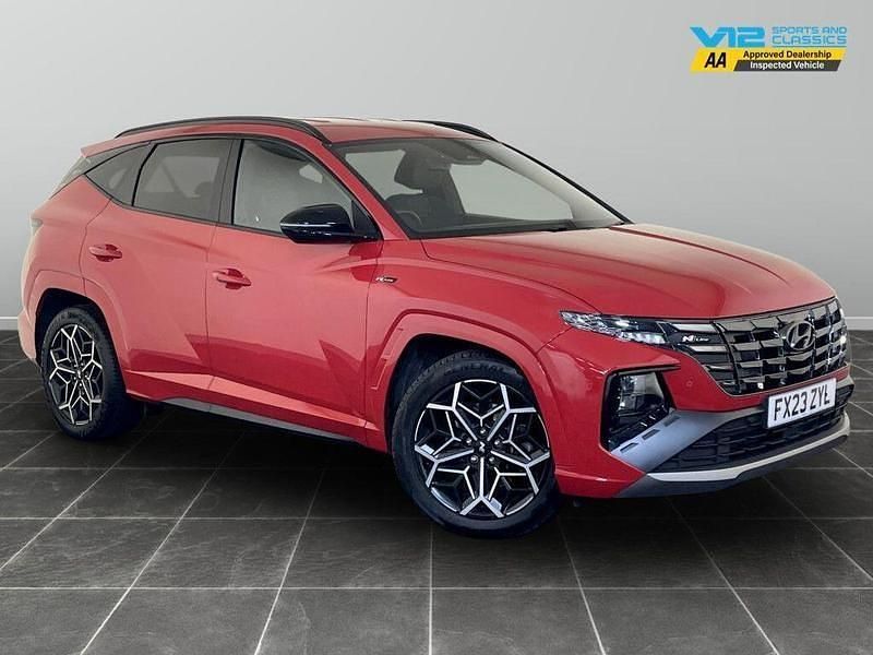 Red Used 2023 Hyundai Tucson N Line SUV | £21,195 (Super price) - Image 1/2