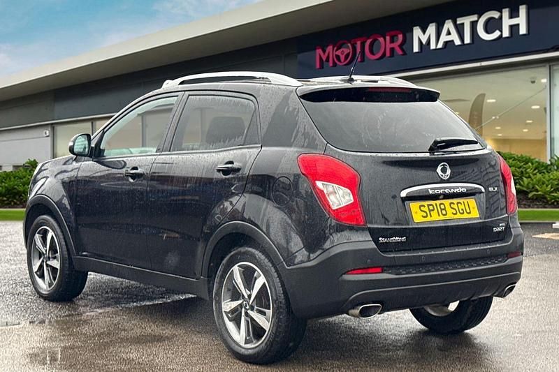 Used Ssangyong (KGM) Korando 2018 Black SUV