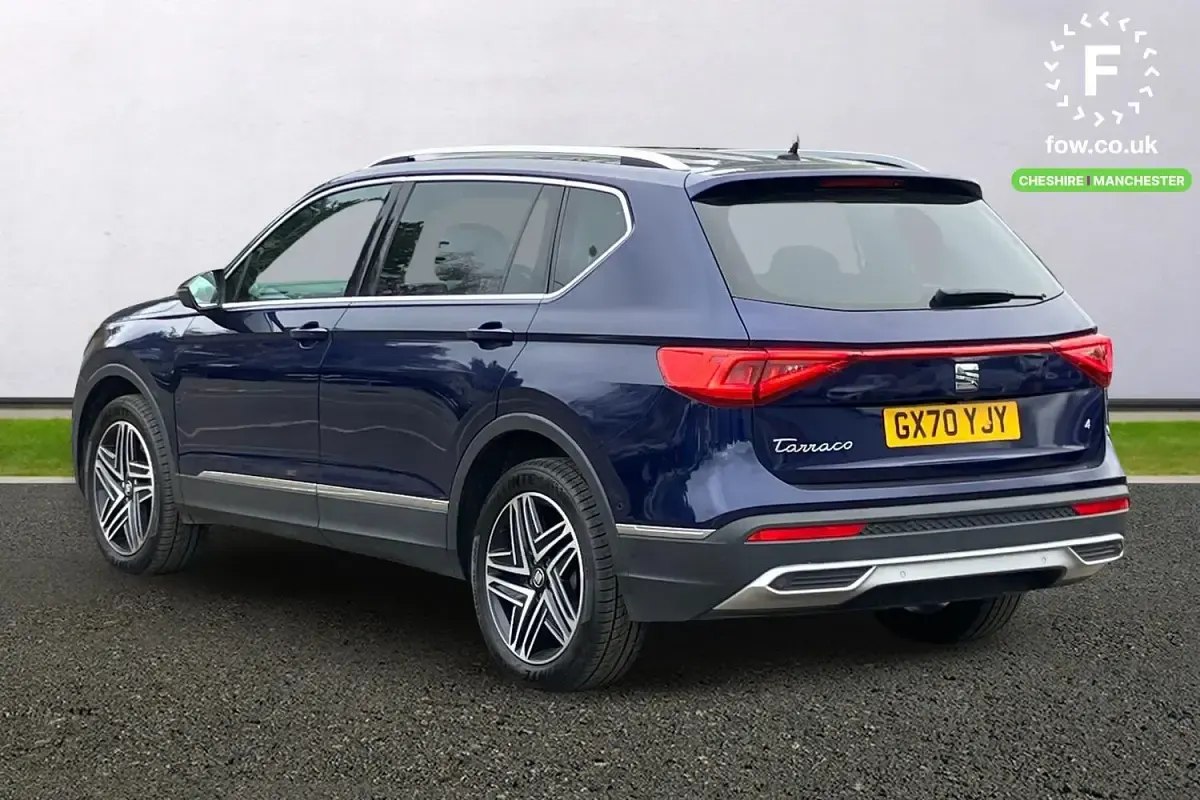 Used Seat Tarraco 4Drive 200 HP (147 kW) 2020 Blue SUV