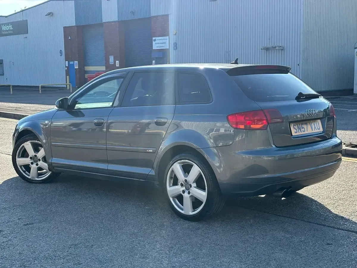 Used Audi A3 S-Line 2007 Grey Hatchback