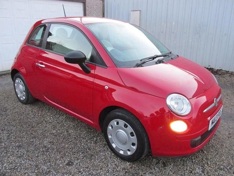 Red Used 2013 Fiat 500 Pop Hatchback | £3,490 (Good price) - Image 1/4