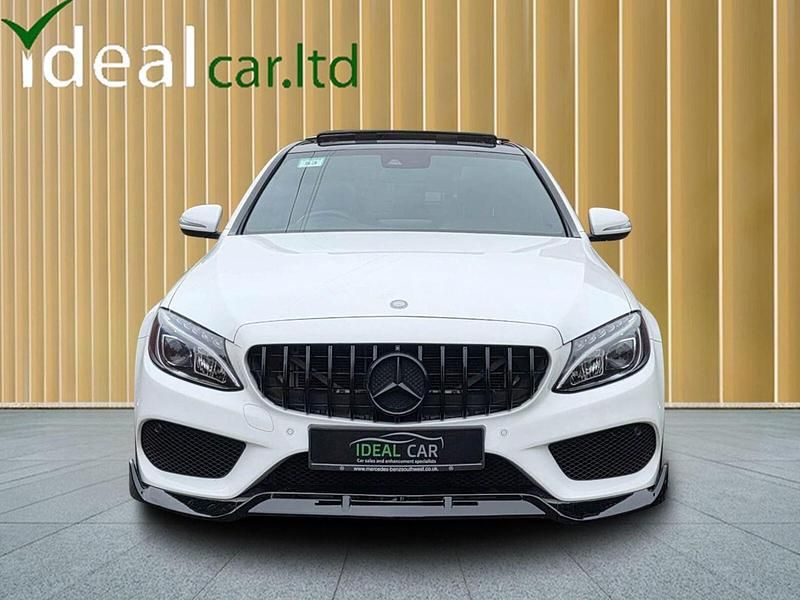 Used Mercedes C250 AMG Line Premium Plus 2015 White Sedan