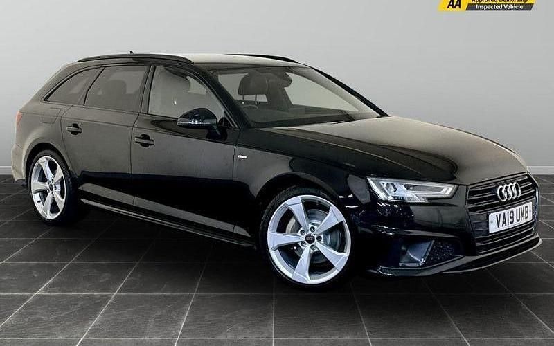 Black Used 2019 Audi A4 Black Edition Estate | £13,995 (Fair price) - Image 1/2