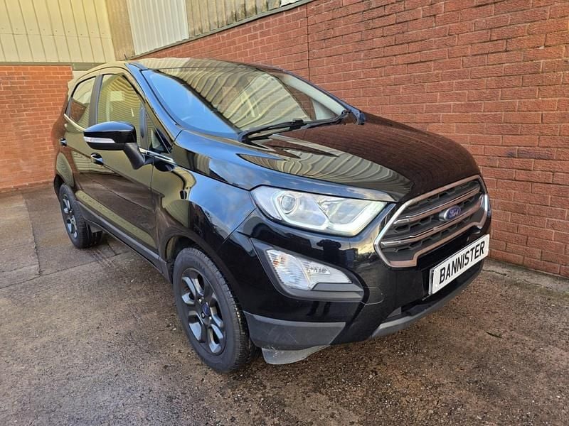 Black Used 2018 Ford Ecosport Zetec SUV | £4,500 (Super price) - Image 1/4