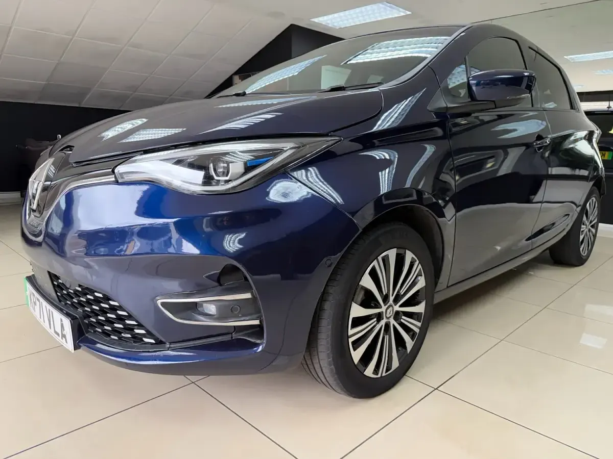 Used Renault Zoe Riviera 100 kW (136 HP) 2021 Blue Hatchback
