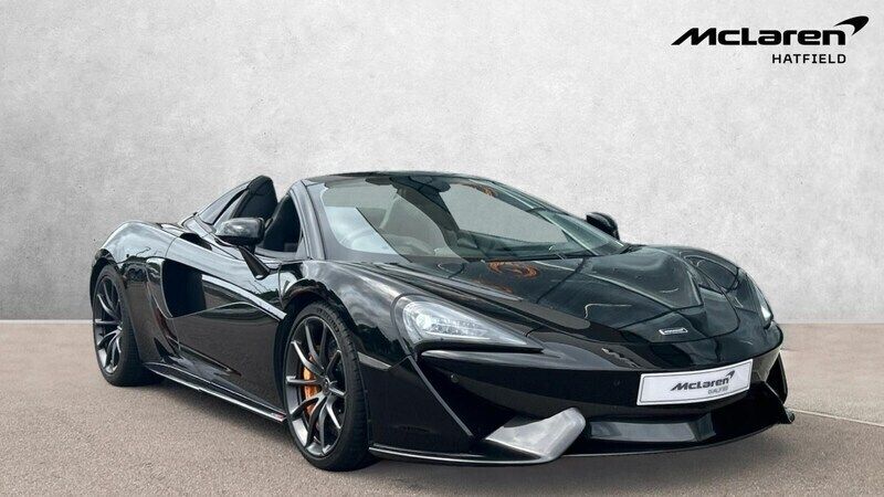 Black Used 2019 McLaren 570S Cabriolet | £97,900 - Image 1/4