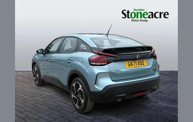 Used Citroën C4 PureTech 128 HP (94 kW) 2021 Blue Hatchback