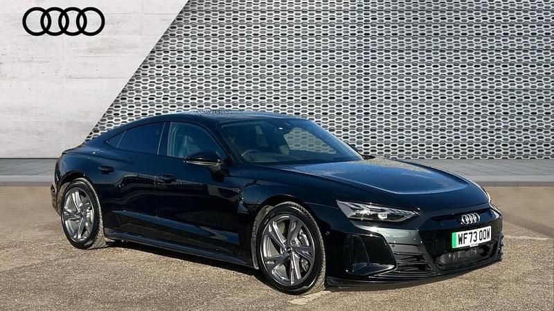 Black Used 2023 Audi e-tron GT quattro Comfort Sedan | £41,750 (Fair price) - Image 1/4