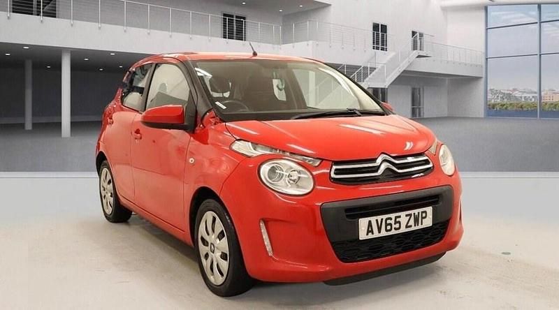 Used Citroën C1 Feel 82 HP (60 kW) 2015 Red Hatchback