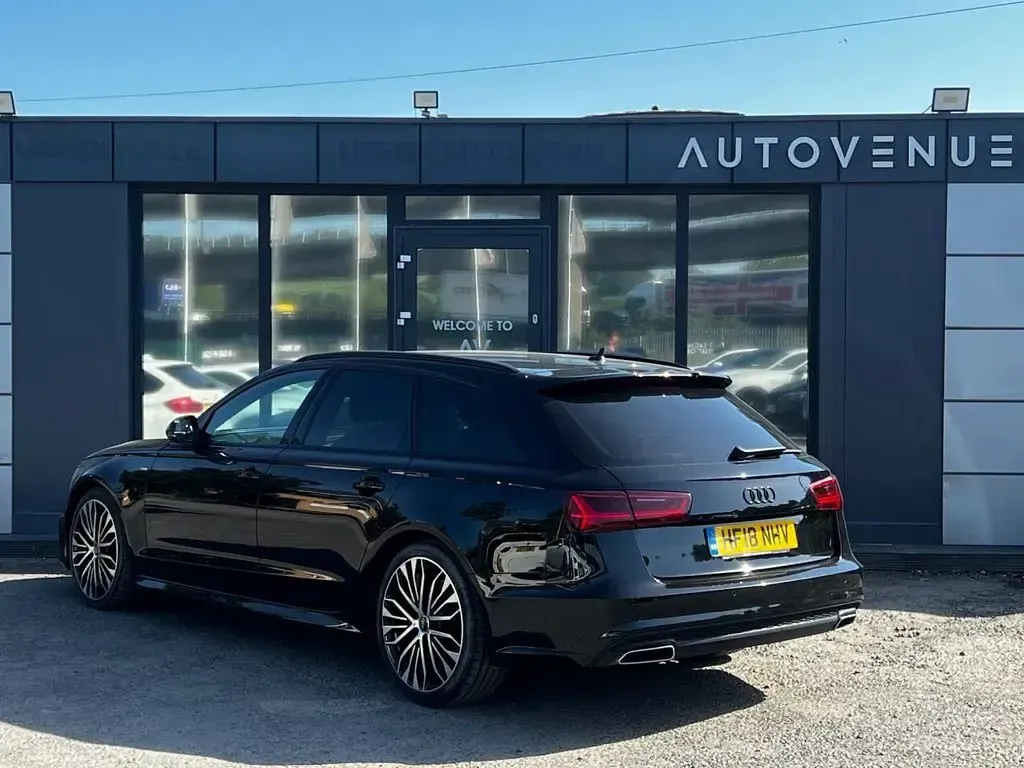 Used Audi A6 Black Edition 190 HP (139 kW) 2018 Black Estate