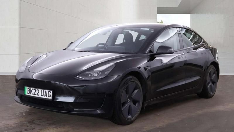 Used Tesla Model 3 Standard Range 366 kW (498 HP) 2022 Black Sedan