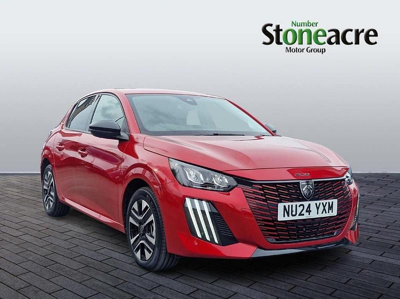 Red Used 2024 Peugeot 208 Allure Hatchback | £17,250 (Good price) - Image 1/4