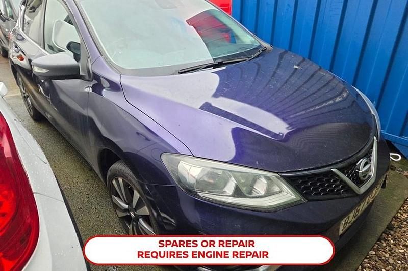 Blue Used 2017 Nissan Pulsar N-Connecta Hatchback | £1,200 - Image 1/1