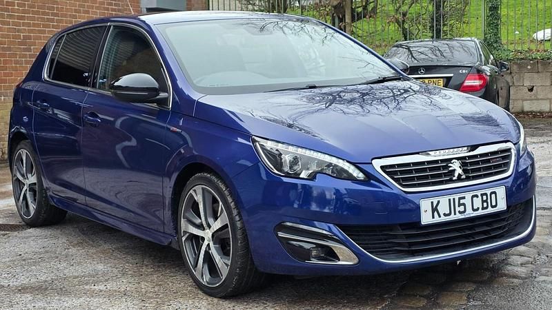 Blue Used 2015 Peugeot 308 GT-line Hatchback | £5,595 (Good price) - Image 1/4