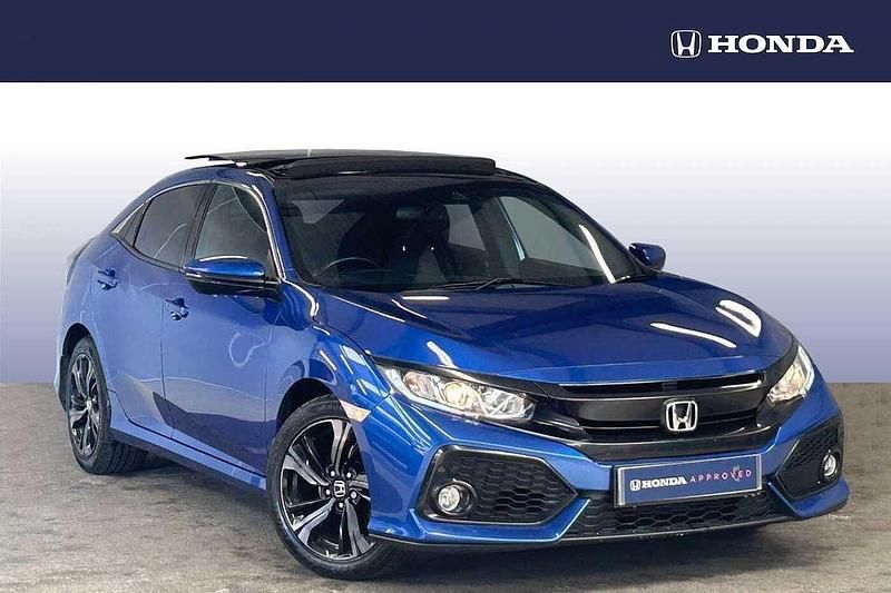 Blue Used 2019 Honda Civic EX | £15,395 (Fair price) - Image 1/4