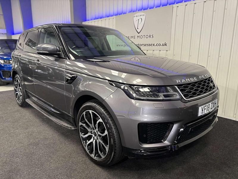 Grey Used 2018 Land Rover Range Rover Sport HSE SUV | £20,749 (Good price) - Image 1/4