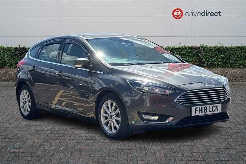 Metallic magnetic Used 2018 Ford Focus Titanium Hatchback | £11,000 (Good price) - Image 1/4