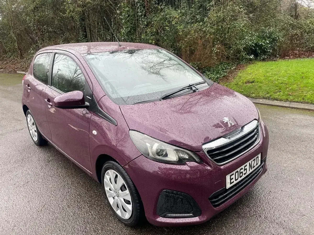 Used Peugeot 108 Active 2015 Mauve/purple Hatchback