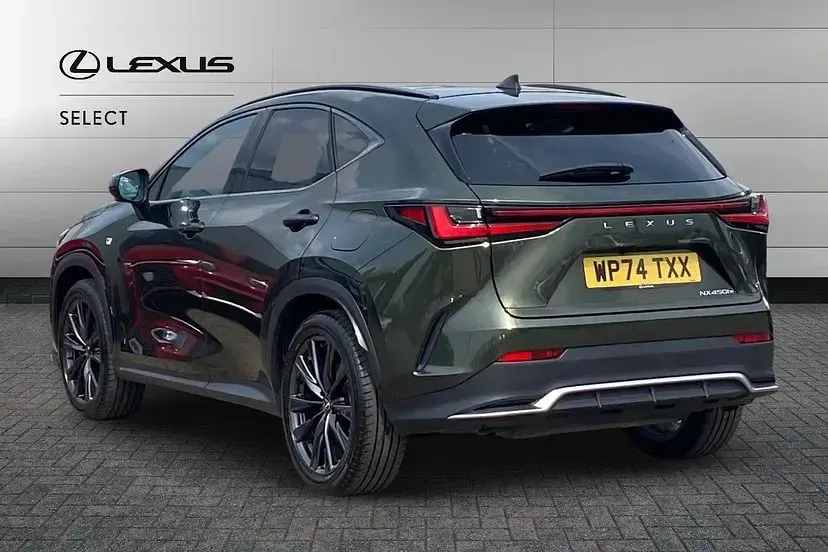 Used Lexus NX450h+ Sport Line 302 HP (222 kW) 2024 Terrane khaki SUV