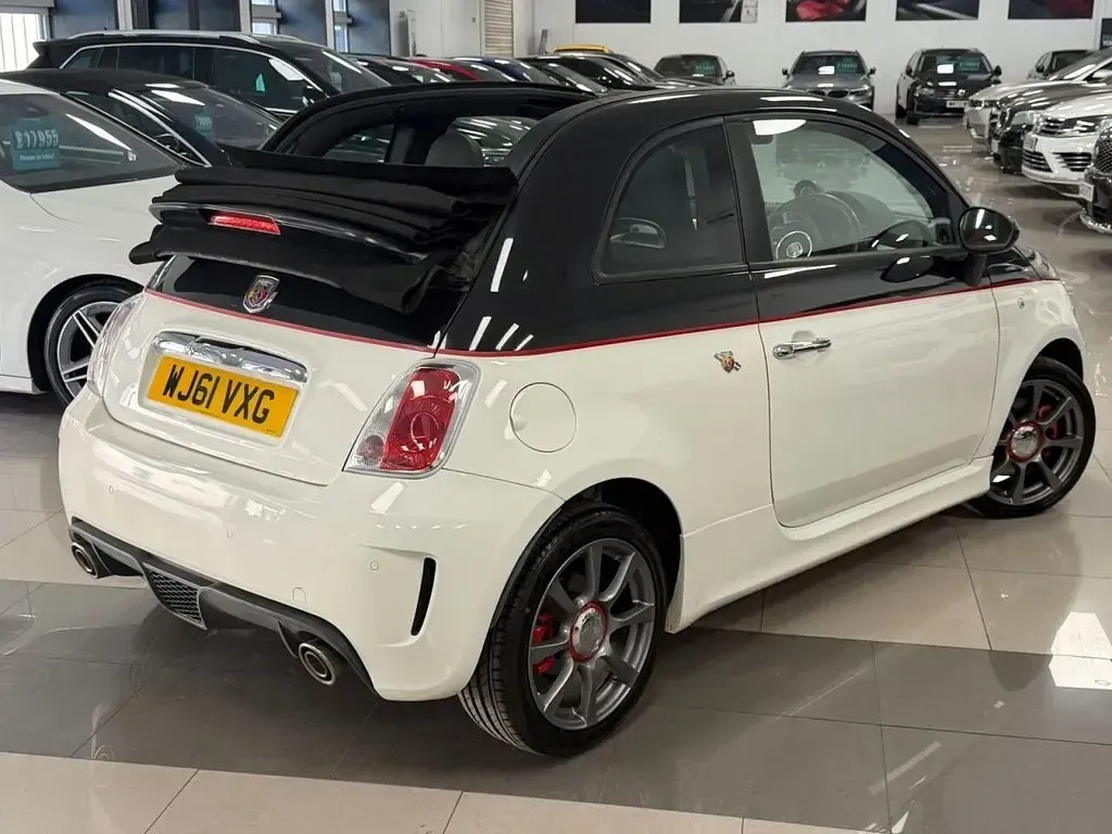 Used Abarth 500C 140 HP (102 kW) 2011 Black Cabriolet