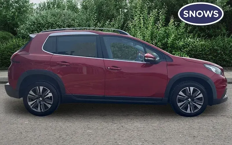 Second-hand Peugeot 2008 Allure 83 CP (61 kW) 2019 Roșu SUV