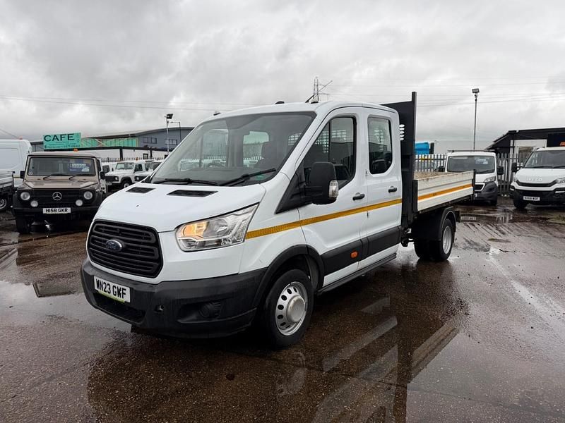 Used Ford Transit 130 HP (95 kW) 2023 White Cabriolet