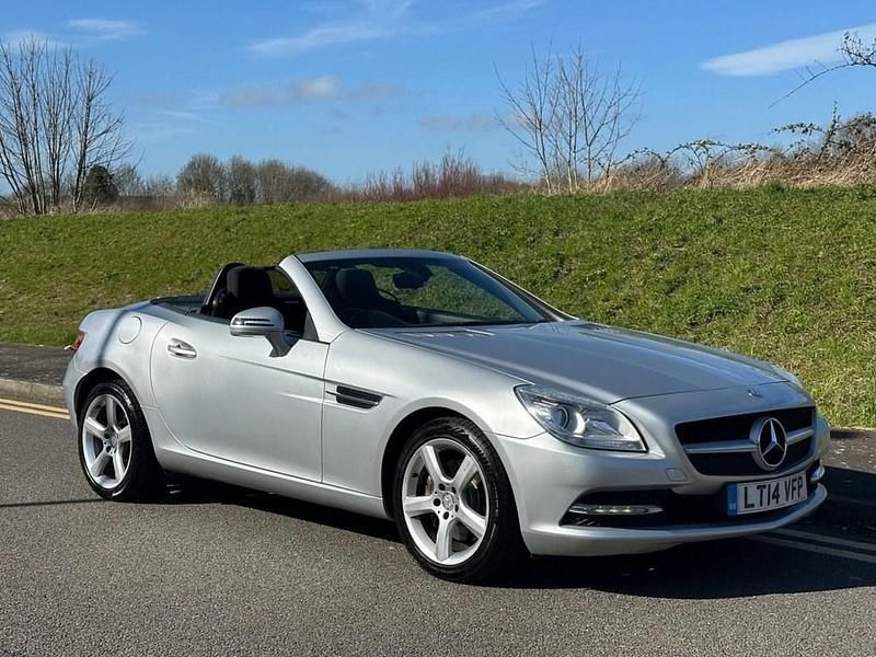 Used Mercedes SLK250 204 HP (150 kW) 2014 Silver Cabriolet