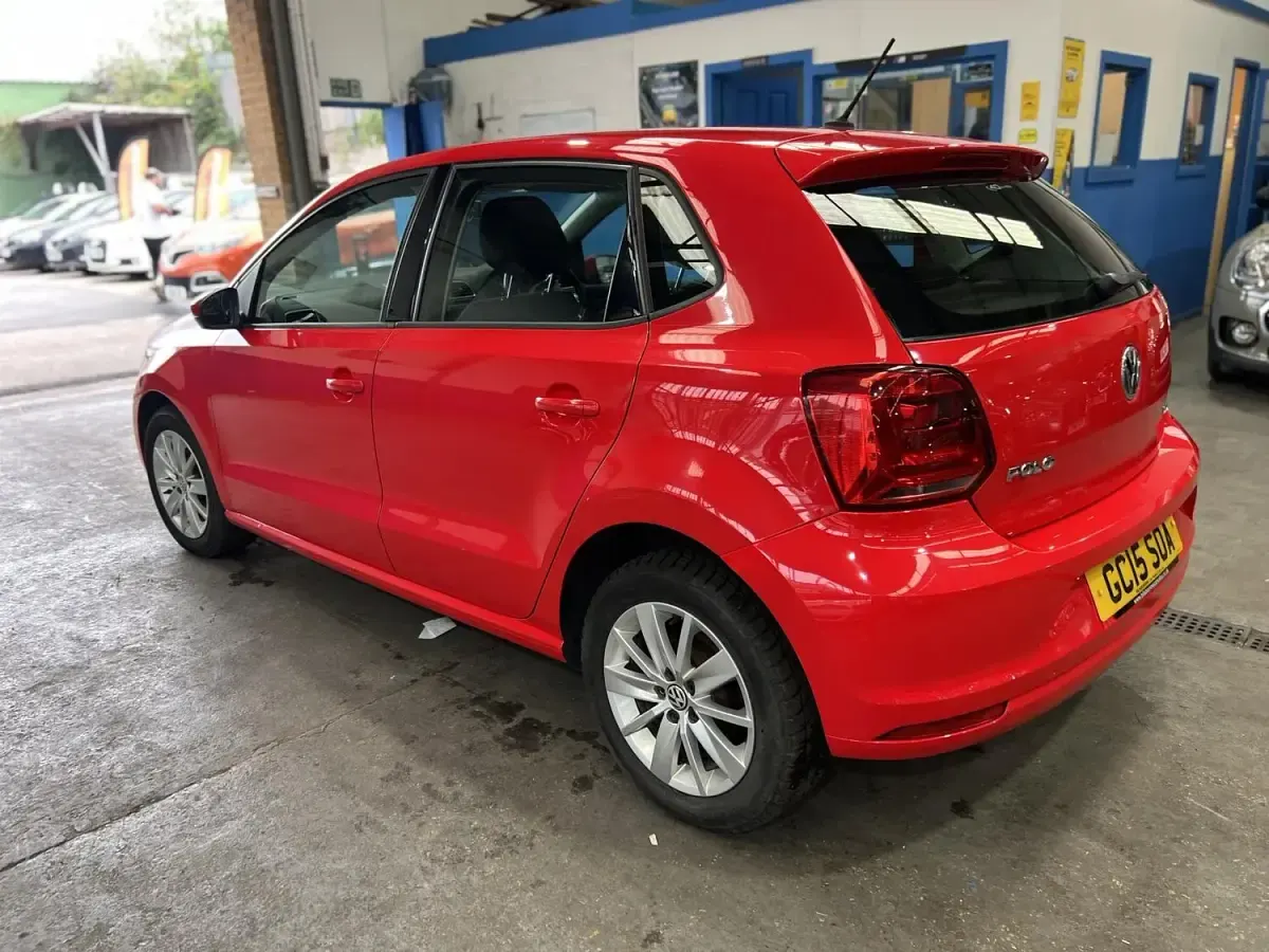 Used VW Polo SE 2015 Red Hatchback