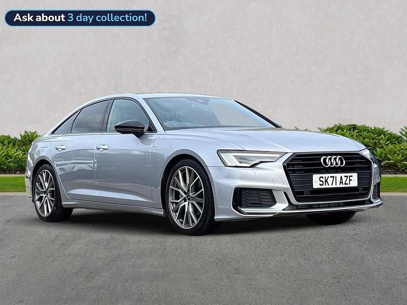 Silver Used 2021 Audi A6 Black Edition Sedan | £23,899 (Expensive) - Image 1/4