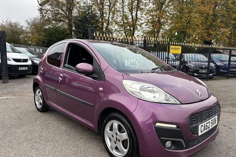 Mauve/purple Used 2013 Peugeot 107 Allure Hatchback | £6,490 (A bit pricey) - Image 1/1