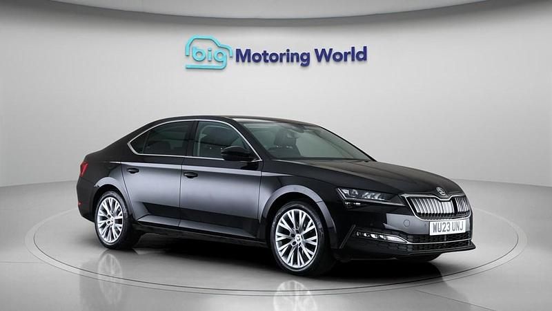 Used Skoda Superb Dynamic 218 HP (160 kW) 2023 Black Hatchback