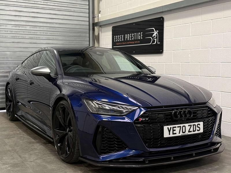 Usado Audi RS7 Sportback 2020 Azul Citadino