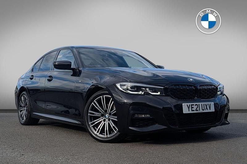 Black Used 2021 BMW 320 M Sport | £20,733 (Good price) - Image 1/4
