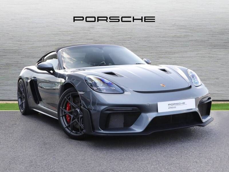 Vanadium grey metallic New 2024 Porsche 718 Spyder | £132,990 - Image 1/4