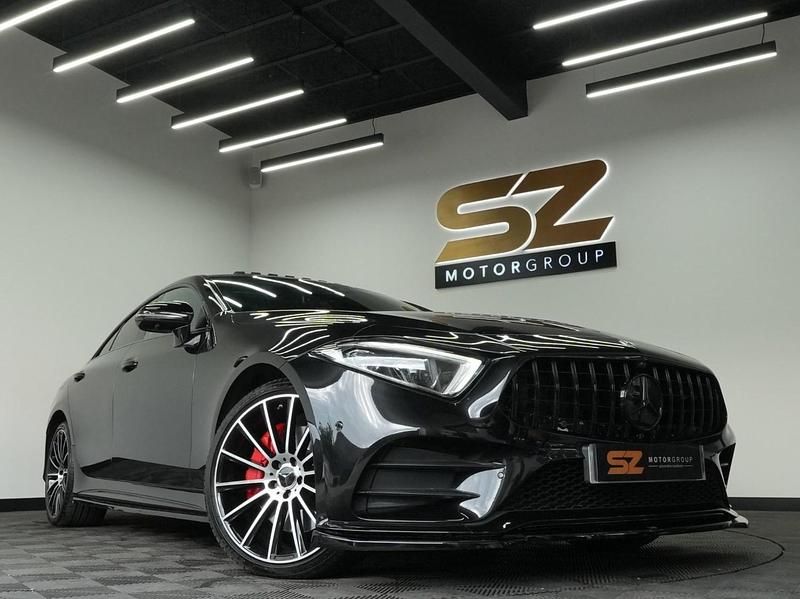 Black Used 2019 Mercedes CLS350 AMG line Coupe | £26,995 (Expensive) - Image 1/4