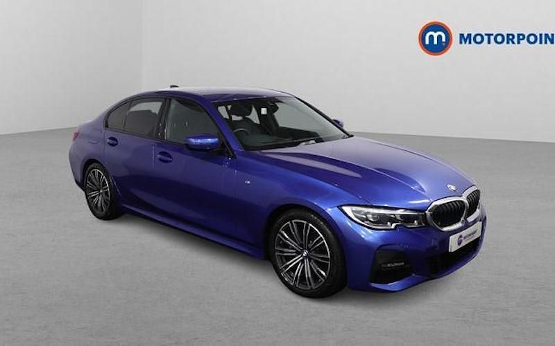 Used BMW 330 M Sport 258 HP (189 kW) 2021 Blue Sedan