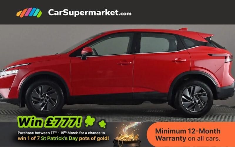 Used Nissan Qashqai Acenta Premium 140 HP (102 kW) 2023 Red SUV