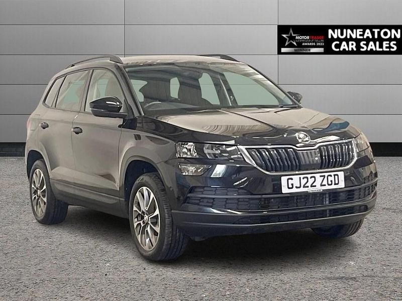 Black Used 2022 Skoda Karoq SE Drive SUV | £18,150 (Fair price) - Image 1/4