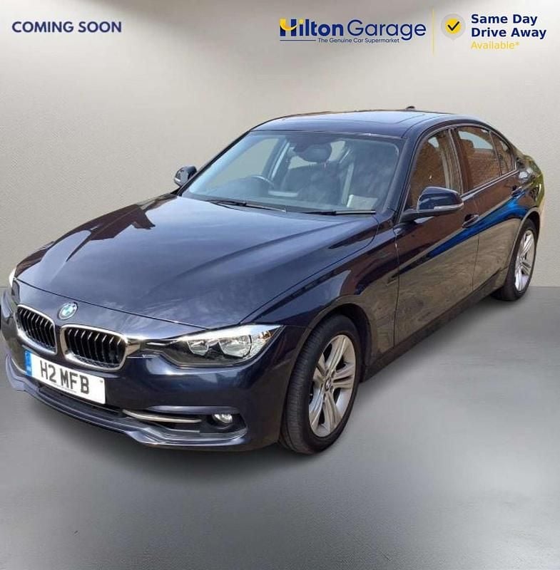 Begagnad BMW 320 Sport Line 2016 Blå Sedan