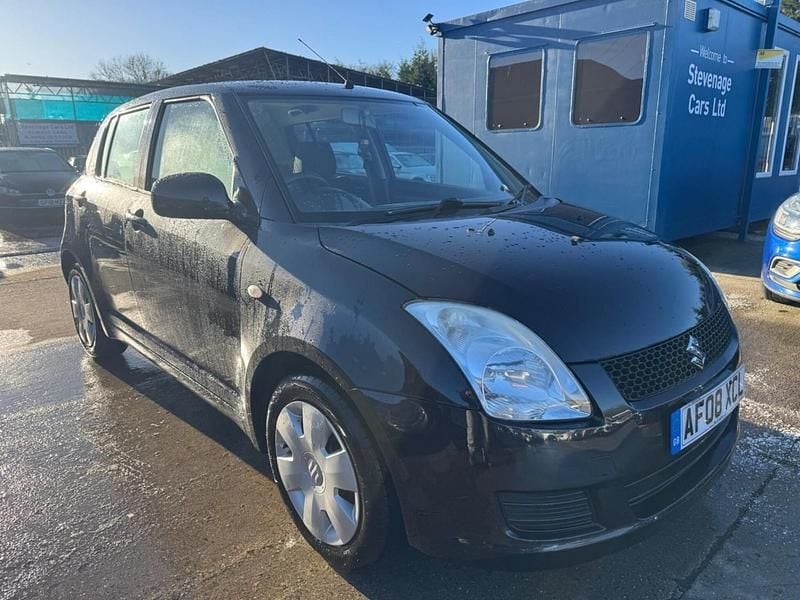 Black Used 2008 Suzuki Swift GL Hatchback | £2,695 (Fair price) - Image 1/4