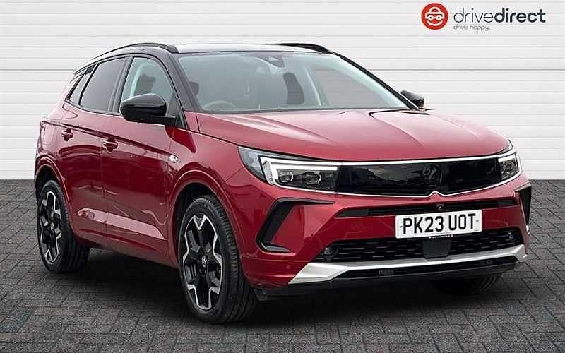 Red Used 2023 Vauxhall Grandland X Ultimate SUV | £19,500 (A bit pricey) - Image 1/4