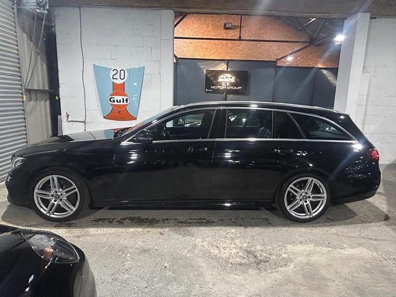 Used Mercedes E220 AMG line 2017 Black Estate