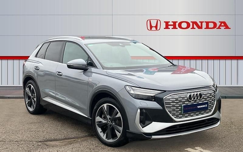 Used Audi Q4 e-tron S-Line 150 kW (204 HP) 2023 Grey SUV