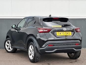 Used Nissan Juke N-Connecta 117 HP (86 kW) 2020 Black SUV